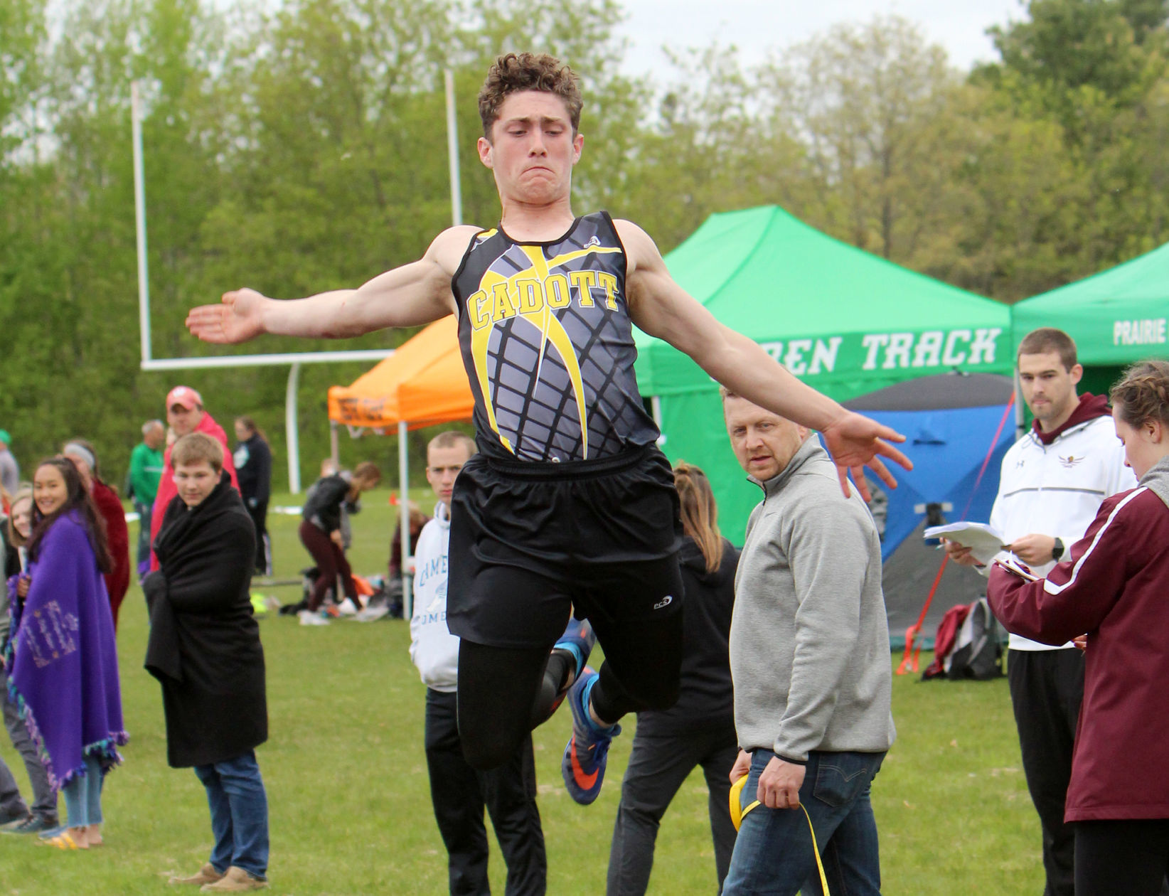 Division 3 track and field sectionals at Cameron 5-23-19